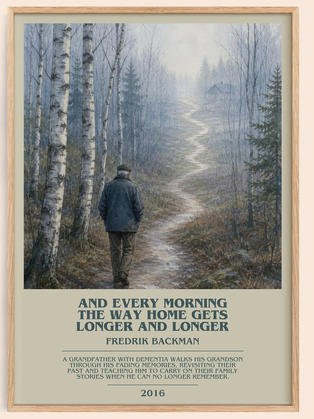 And Every Morning The Way Home Gets Longer And Longer Bookish Wall