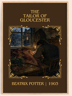 The Tailor Of Gloucester Classic Book Art Print by Beatrix Potter – book poster