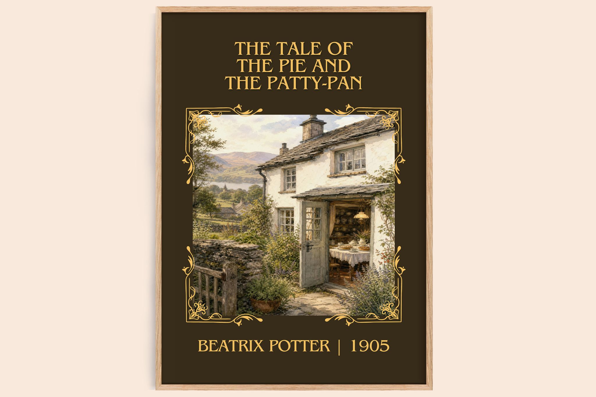 Tale Of The Pie And The Patty-Pan Classic Book Art Print by B. Potter