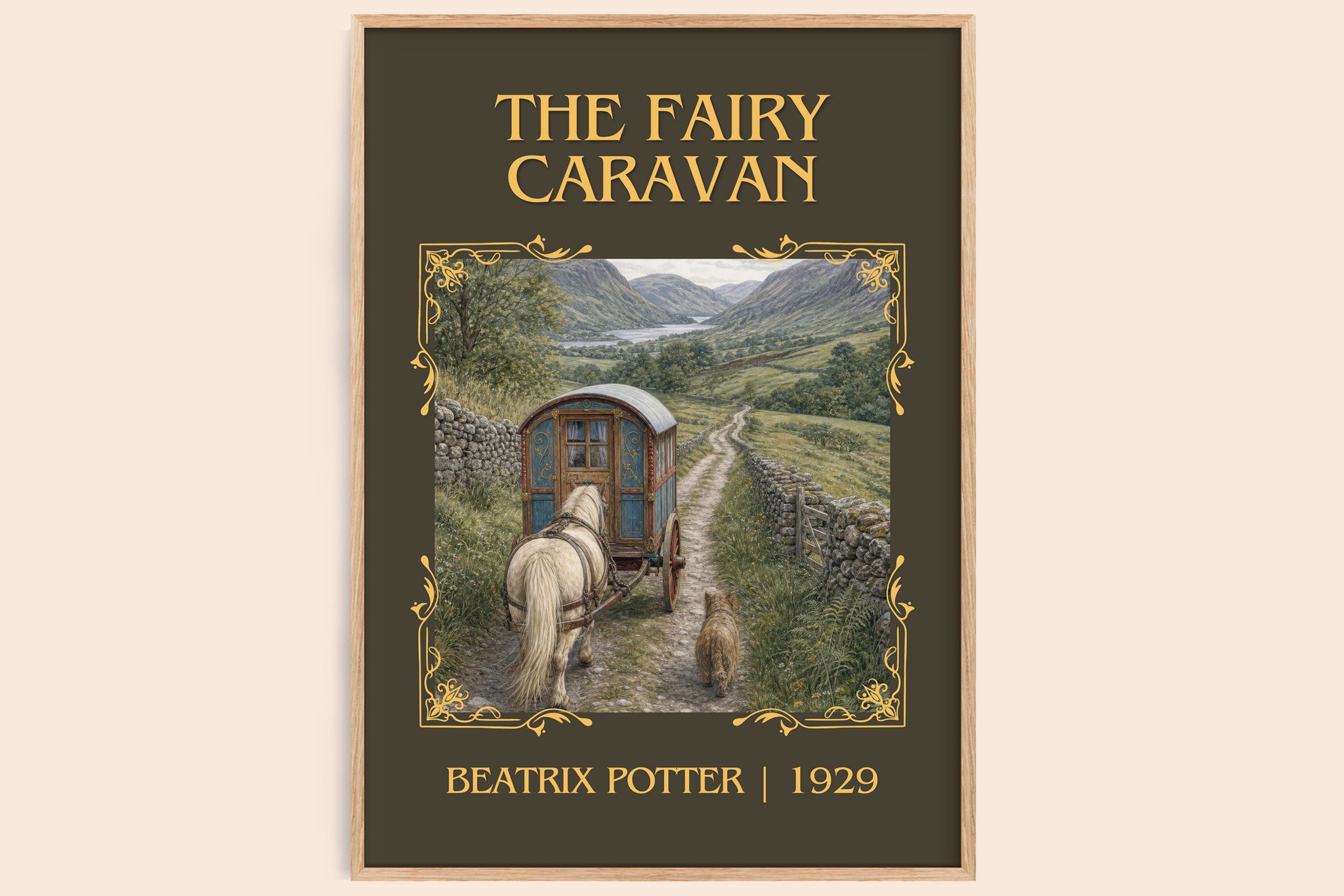 The Fairy Caravan Classic Book Art Print by Beatrix Potter
