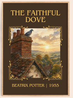 The Faithful Dove Classic Book Art Print by Beatrix Potter – book poster