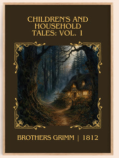 Children'S And Household Tales: Vol. 1 Classic Book Art Print – book poster