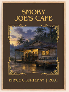 Smoky Joe'S Cafe Classic Book Art Print by Bryce Courtenay – book poster
