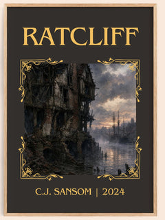 Ratcliff Classic Book Art Print by C.J. Sansom – book poster