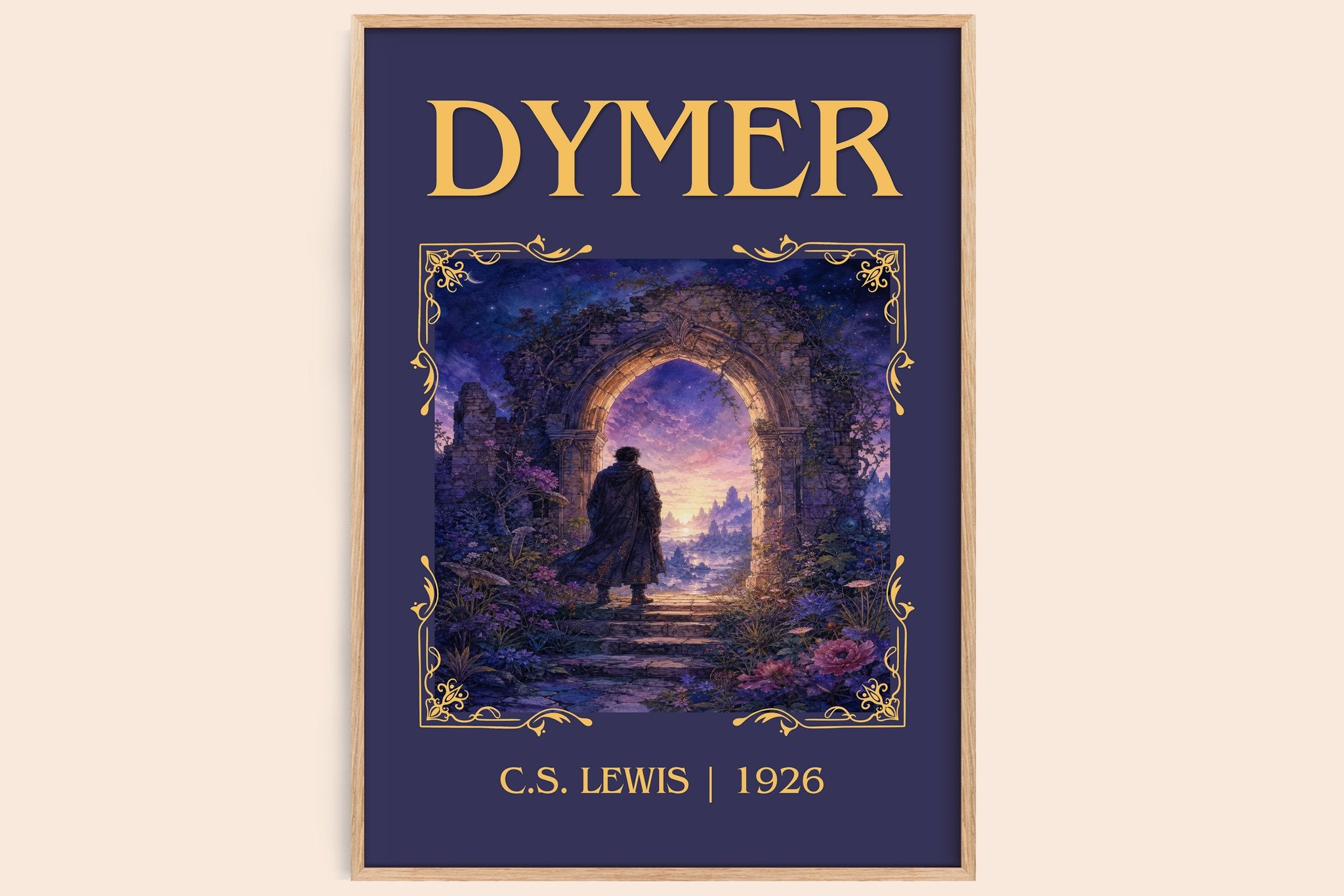 Dymer Classic Book Art Print by C.S. Lewis