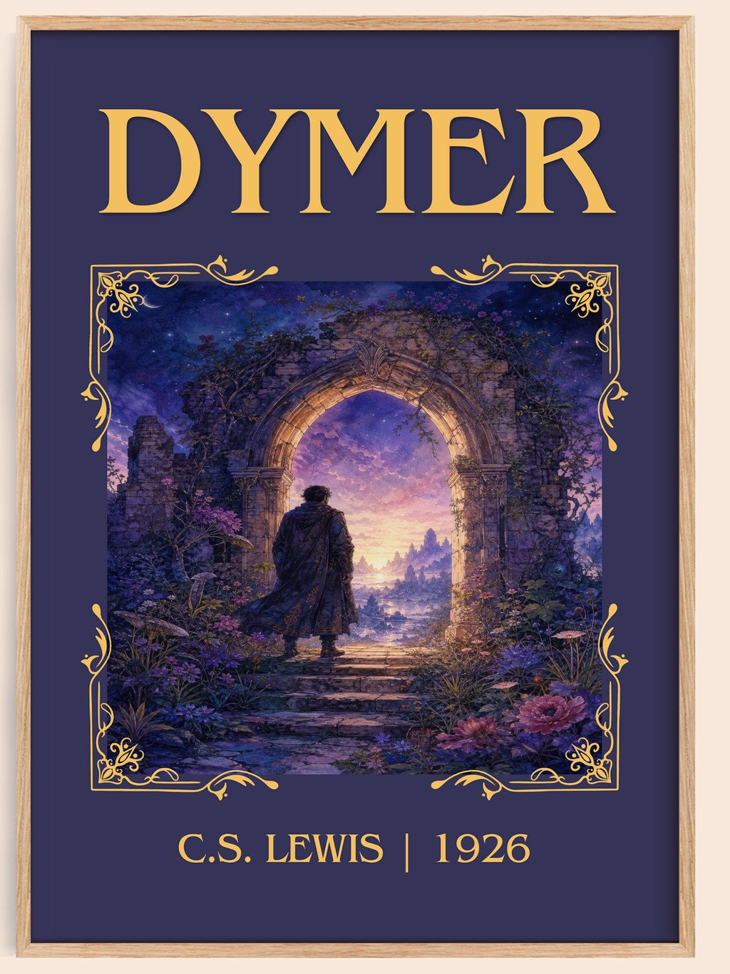 Dymer Classic Book Art Print by C.S. Lewis – book poster