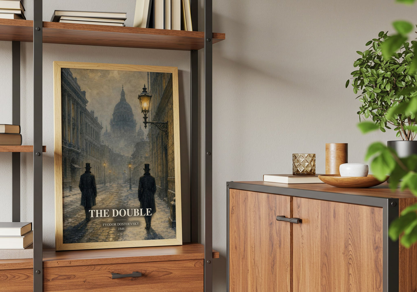 The Double book watercolour illustration paper finish options – matte satin gloss