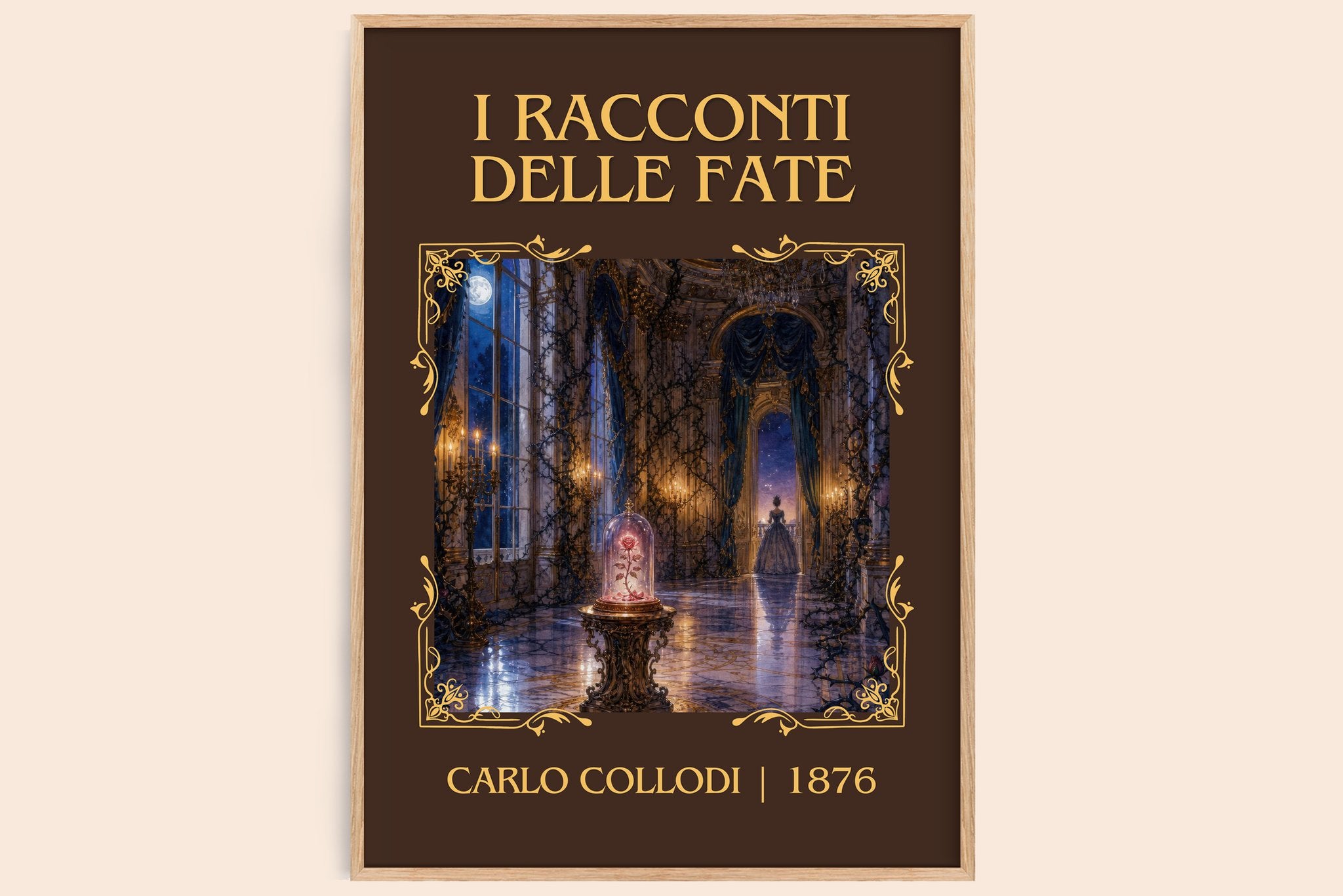 I Racconti Delle Fate Classic Book Art Print by Carlo Collodi