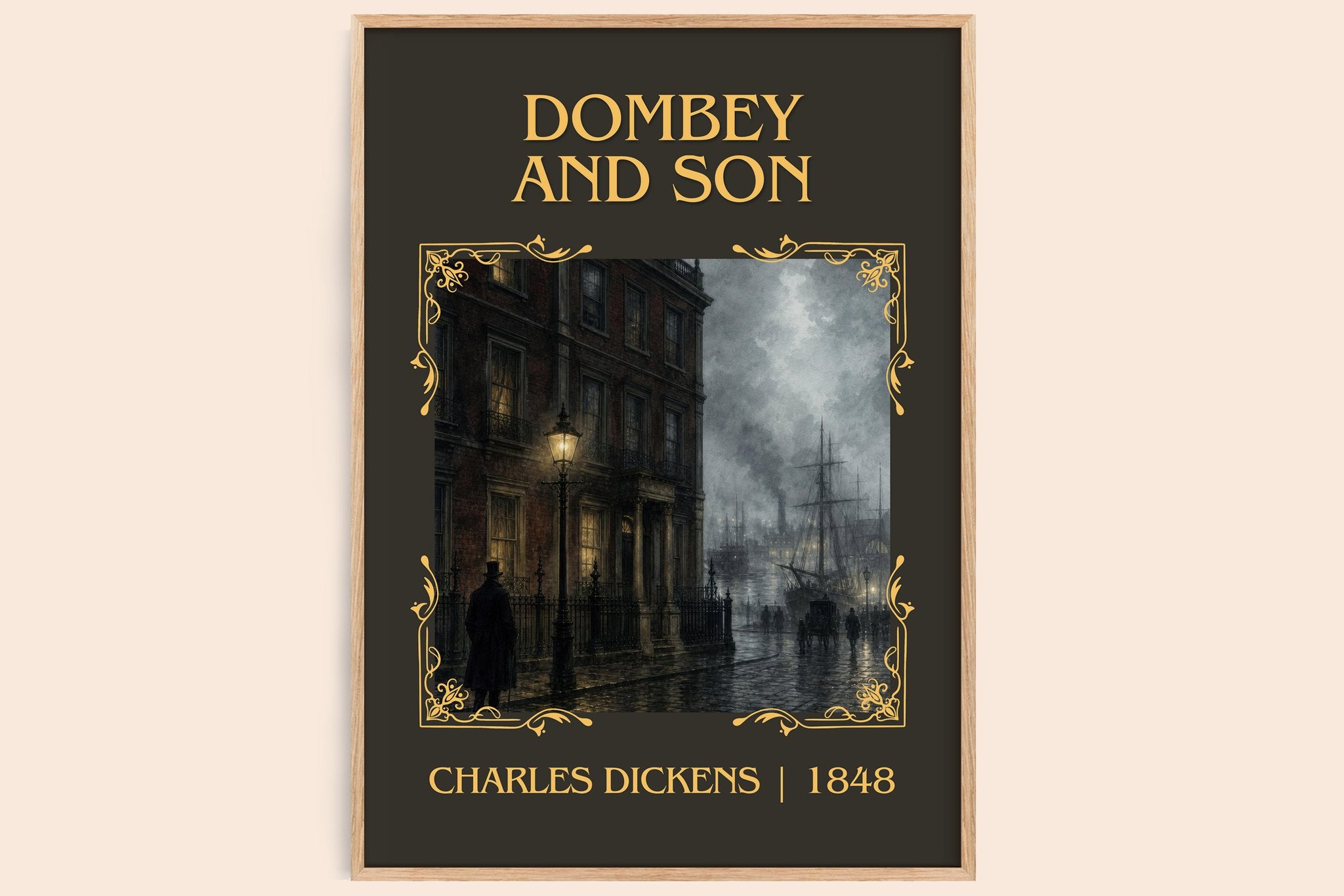 Dombey And Son Classic Book Art Print by Charles Dickens