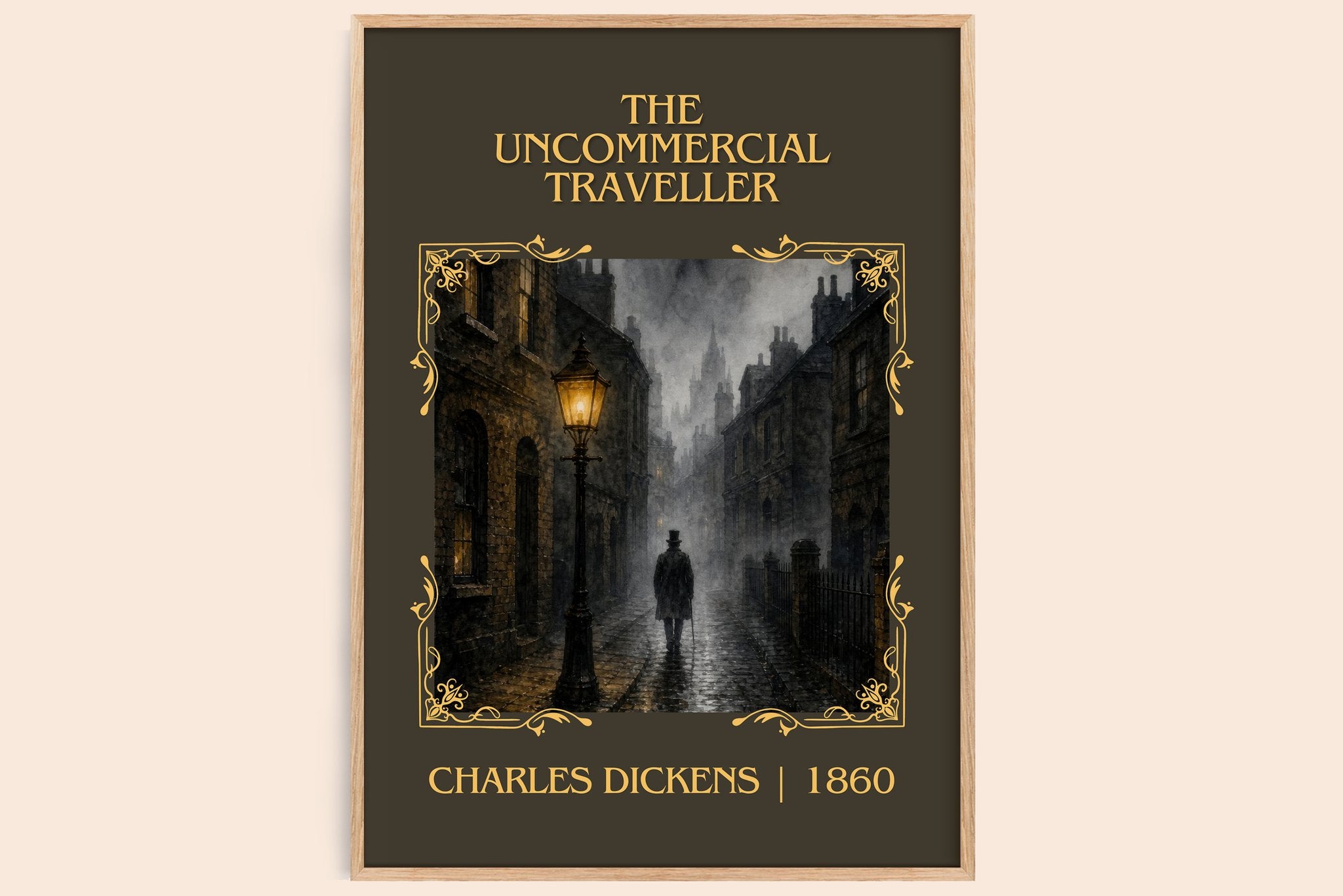 The Uncommercial Traveller Classic Book Art Print by Charles Dickens