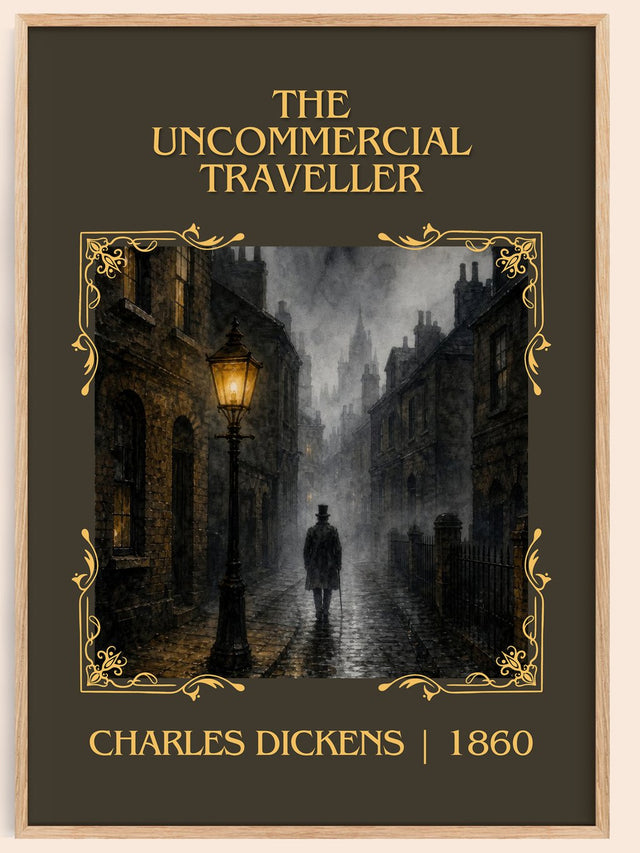 The Uncommercial Traveller Classic Book Art Print by Charles Dickens