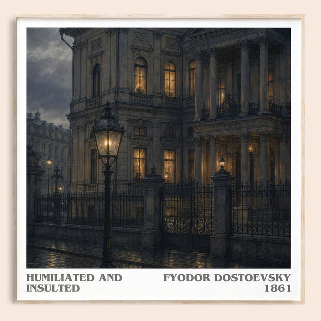 Humiliated And Insulted Literary Art Print by Fyodor Dostoevsky
