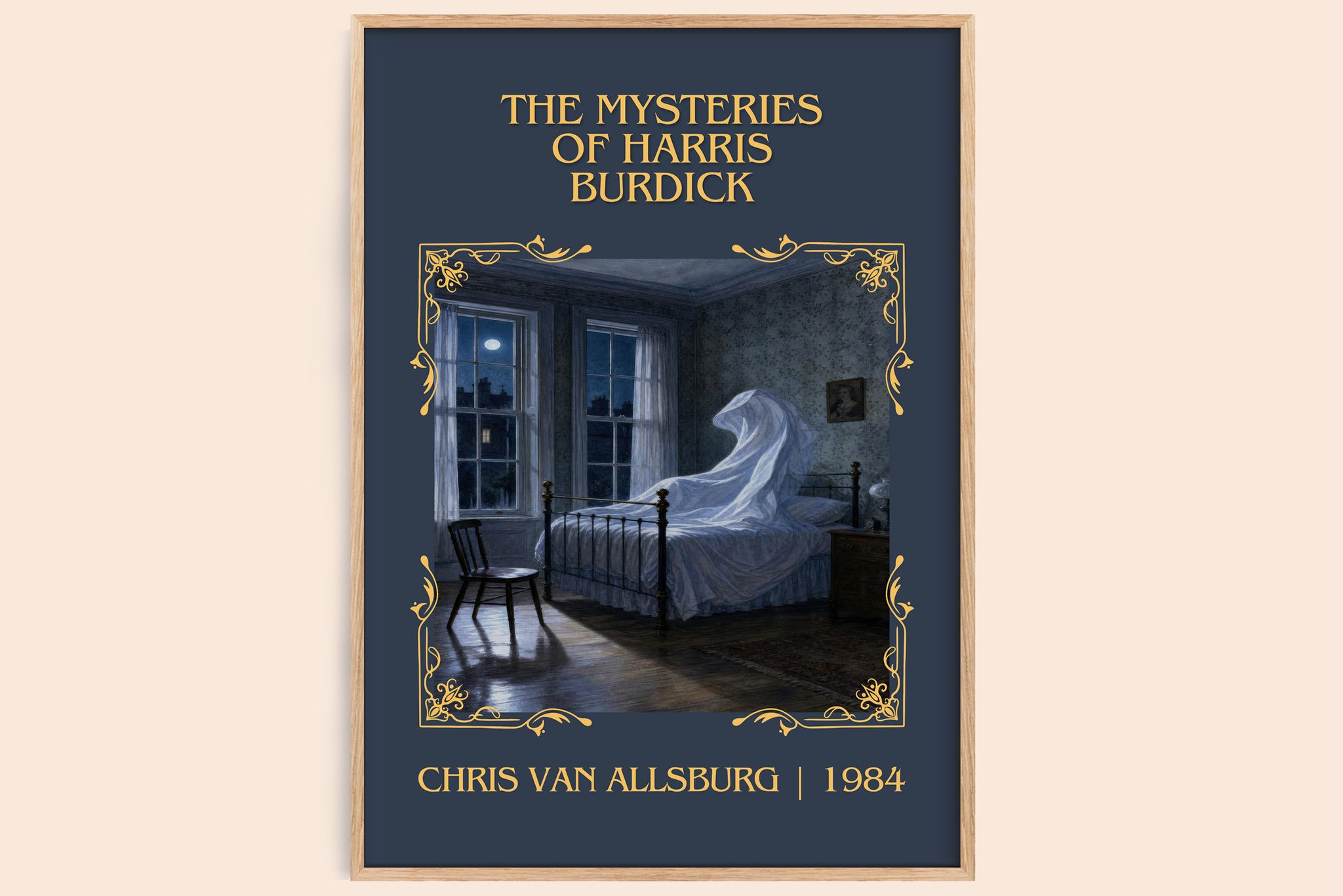 Mysteries Of Harris Burdick Classic Book Art Print by C. Allsburg