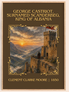 George Castriot, Surnamed Scanderbeg, King Of Albania Classic Book – book poster