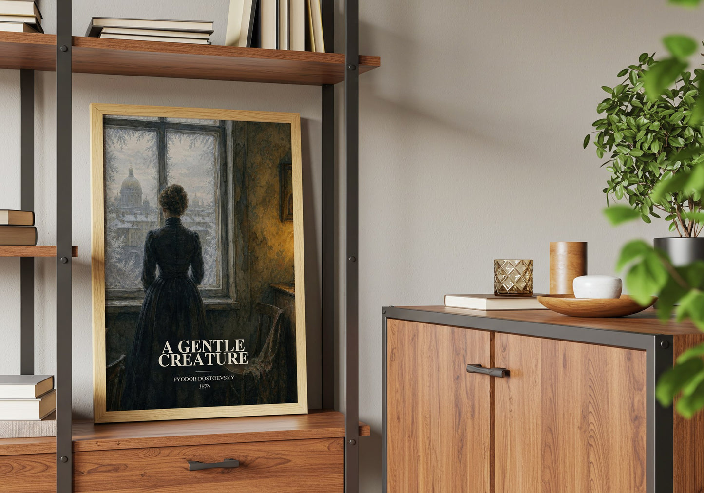 A Gentle Creature book watercolour illustration paper finish options – matte satin gloss