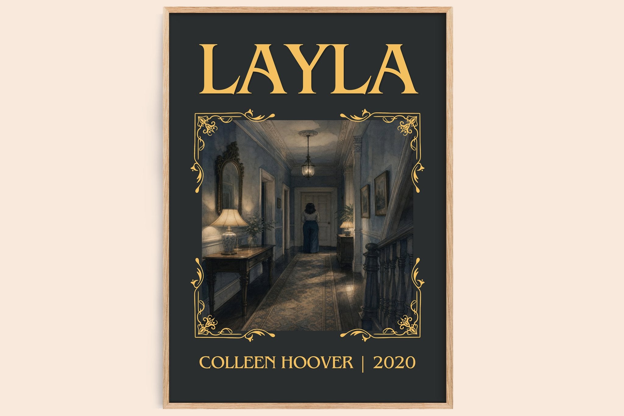 Layla Classic Book Art Print by Colleen Hoover