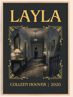 Layla Classic Book Art Print by Colleen Hoover – book poster