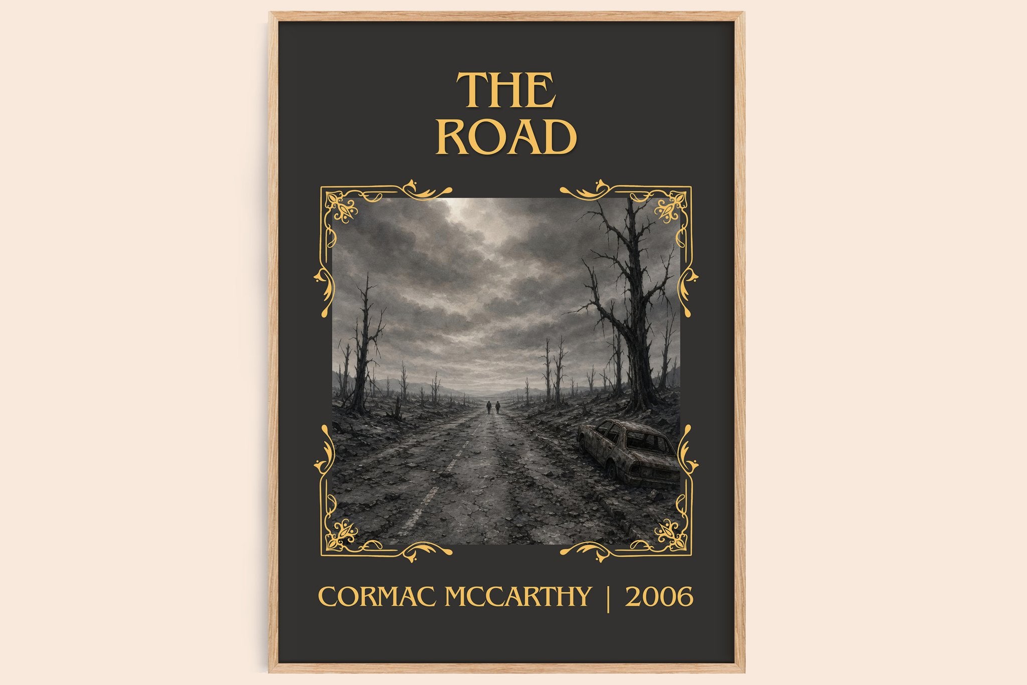 The Road Classic Book Art Print by Cormac Mccarthy