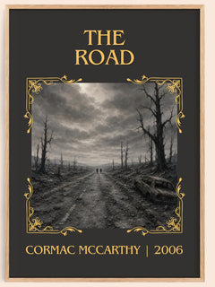 The Road Classic Book Art Print by Cormac Mccarthy – book poster