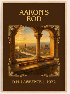 Aaron'S Rod Classic Book Art Print by D.H. Lawrence – book poster