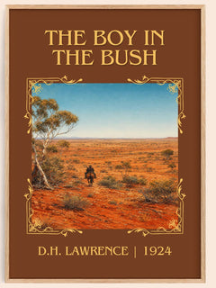The Boy In The Bush Classic Book Art Print by D.H. Lawrence – book poster