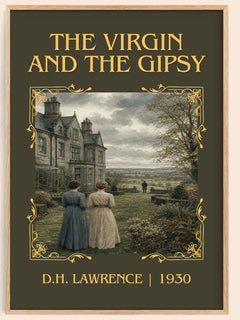 The Virgin And The Gipsy Classic Book Art Print by D.H. Lawrence – book poster
