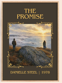 The Promise Classic Book Art Print by Danielle Steel – book poster