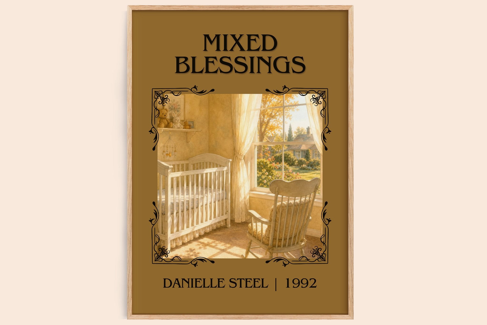 Mixed Blessings Classic Book Art Print by Danielle Steel