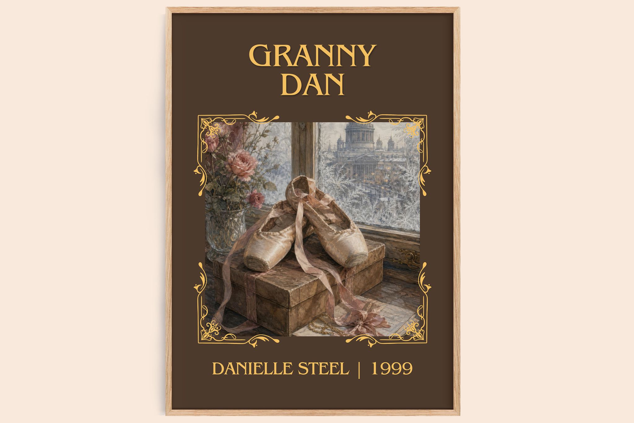 Granny Dan Classic Book Art Print by Danielle Steel