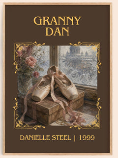 Granny Dan Classic Book Art Print by Danielle Steel – book poster