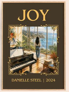 Joy Classic Book Art Print by Danielle Steel – book poster