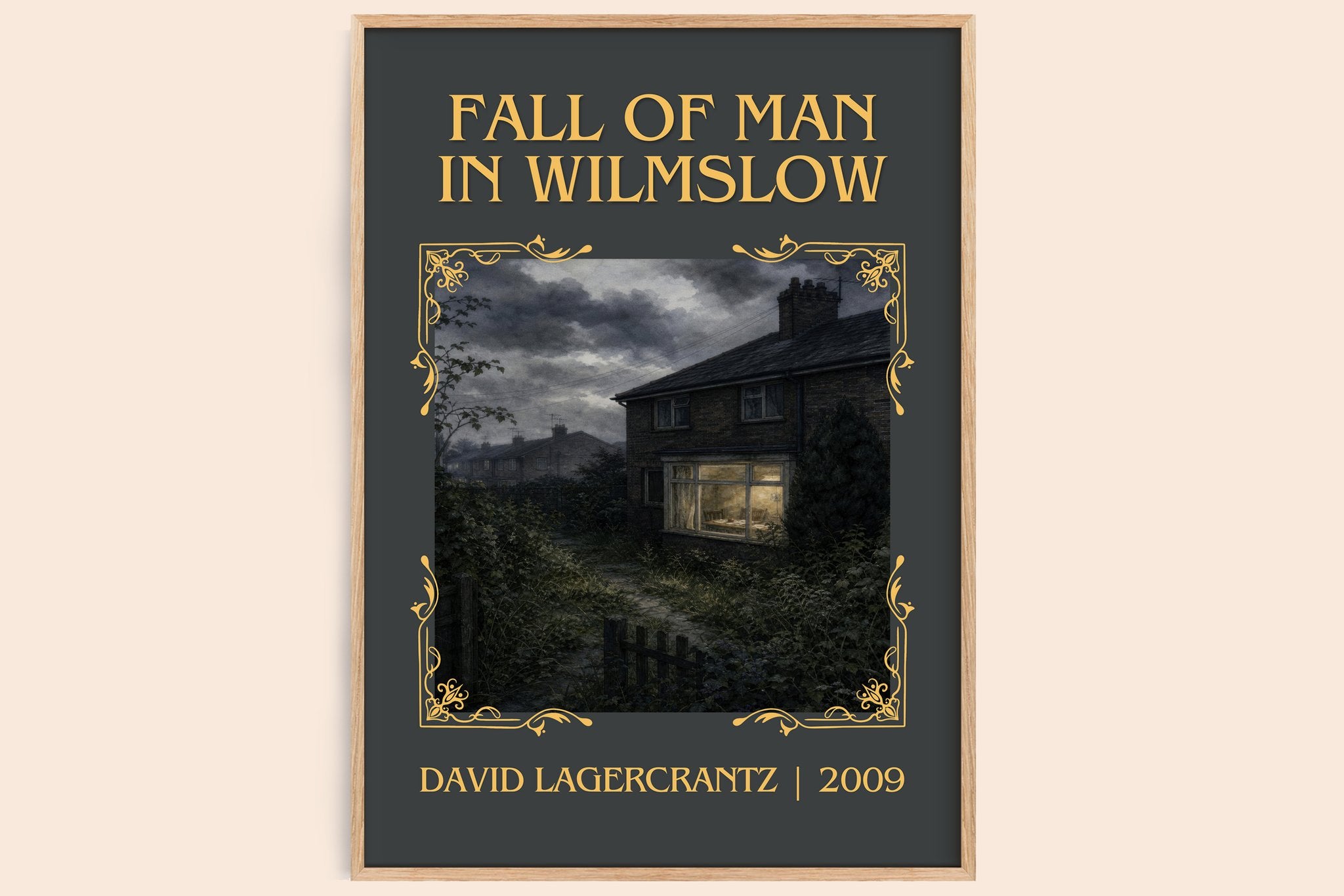 Fall Of Man In Wilmslow Classic Book Art Print by David Lagercrantz