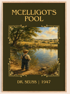 Mcelligot'S Pool Classic Book Art Print by Dr. Seuss – book poster
