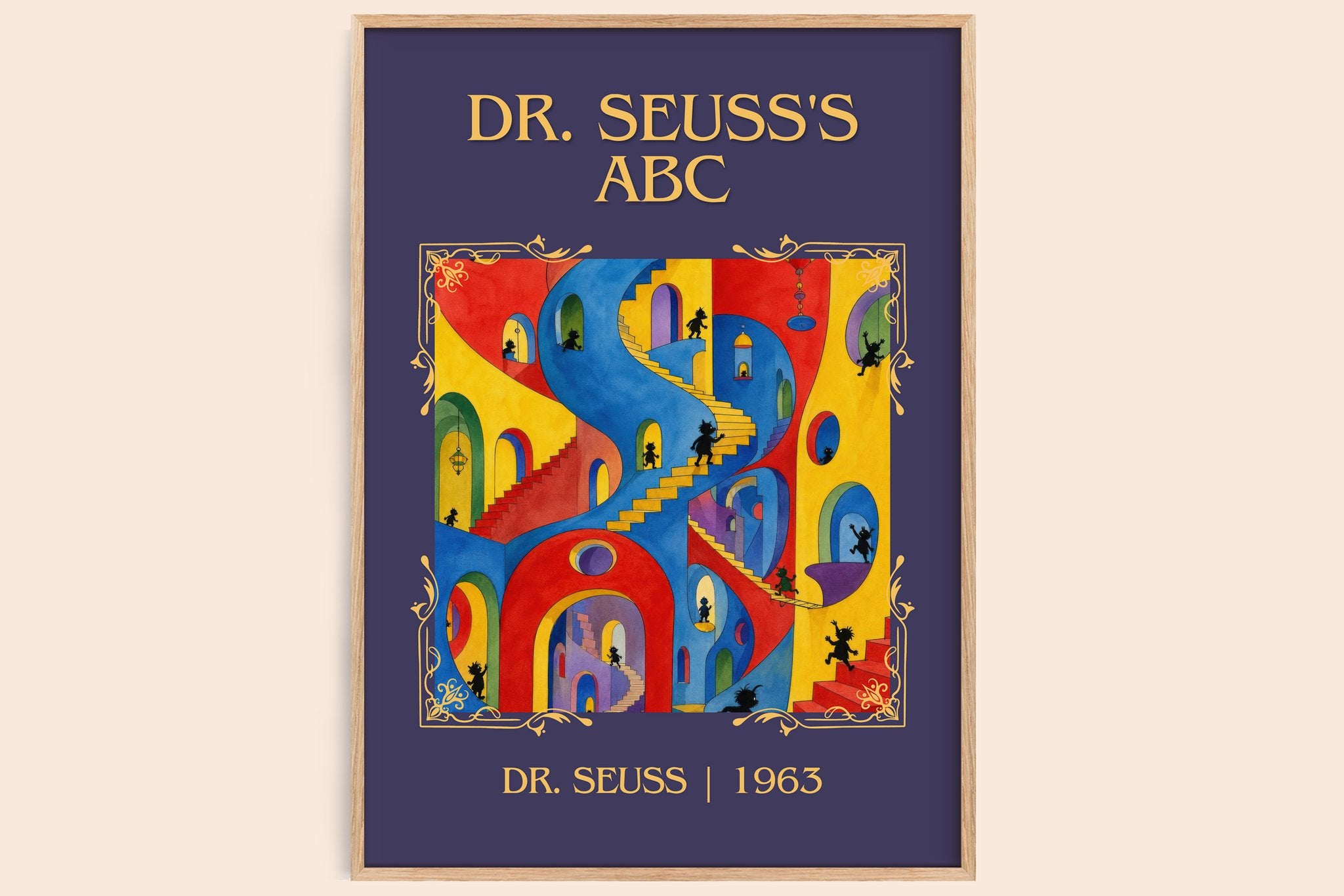 Dr. Seuss's Abc Classic Book Art Print by Dr. Seuss