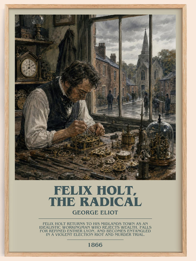 Felix Holt, The Radical Bookish Wall Art by George Eliot
