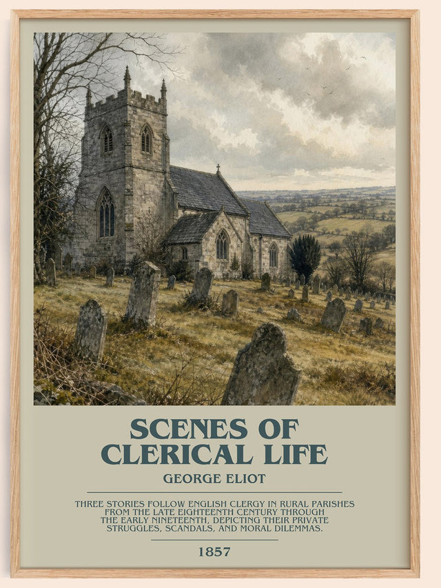 Scenes Of Clerical Life Bookish Wall Art by George Eliot
