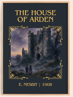 The House Of Arden Classic Book Art Print by E. Nesbit – book poster
