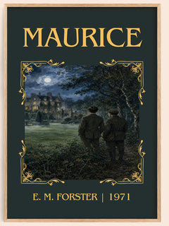 Maurice Classic Book Art Print by E. M. Forster – book poster