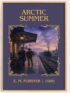 Arctic Summer Classic Book Art Print by E. M. Forster – book poster