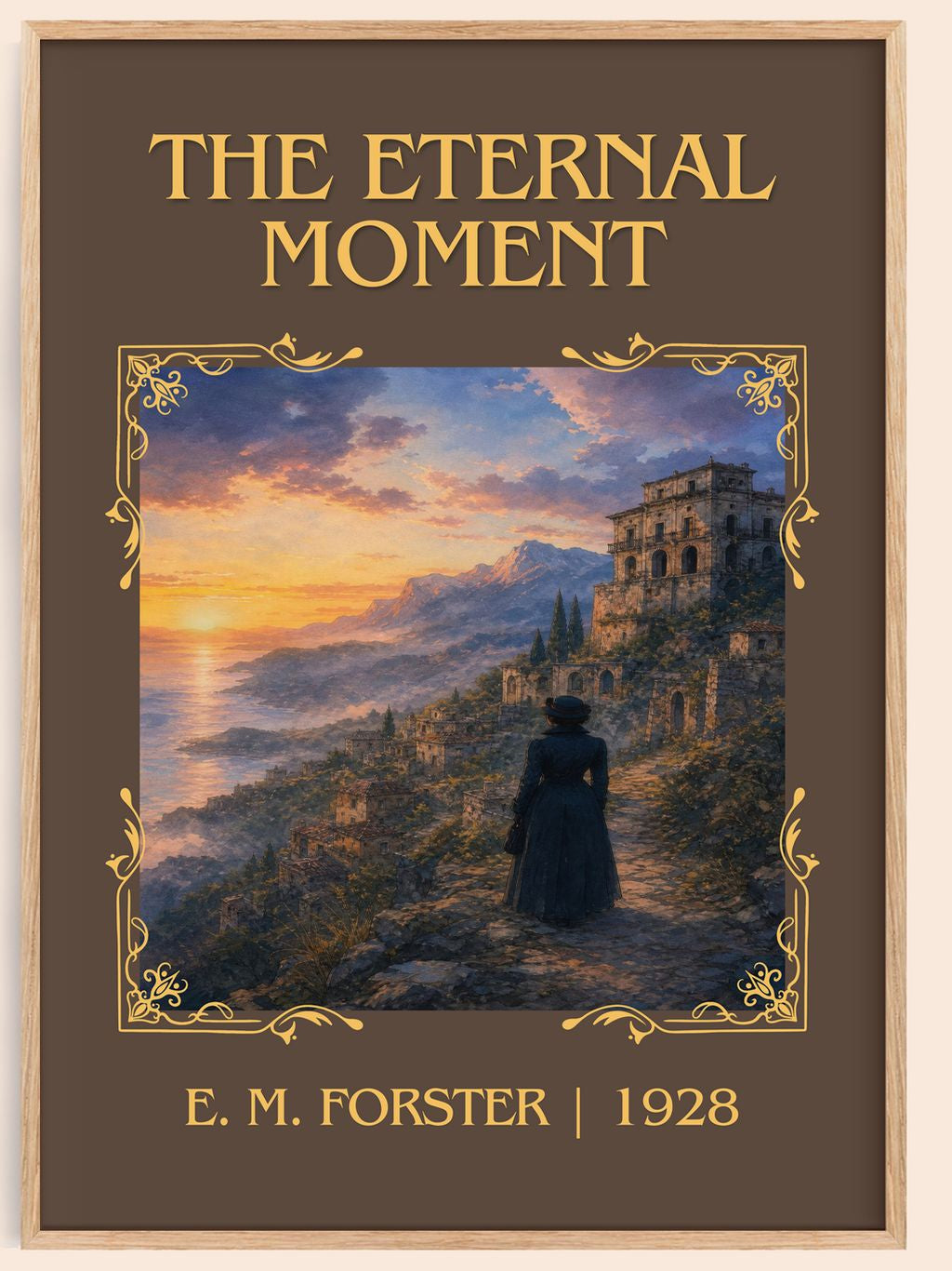 The Eternal Moment Classic Book Art Print by E. M. Forster – book poster
