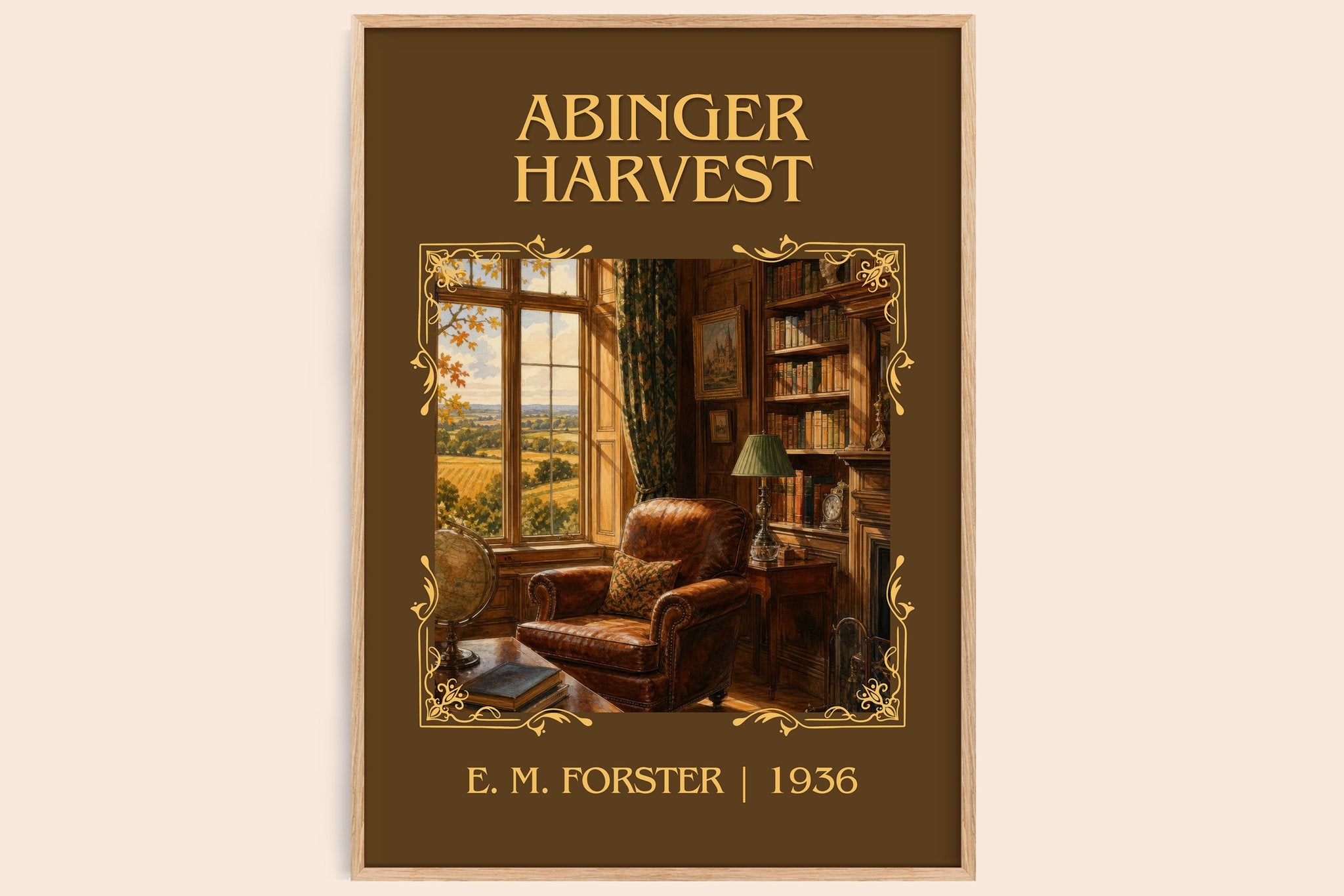 Abinger Harvest Classic Book Art Print by E. M. Forster