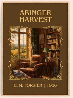 Abinger Harvest Classic Book Art Print by E. M. Forster – book poster
