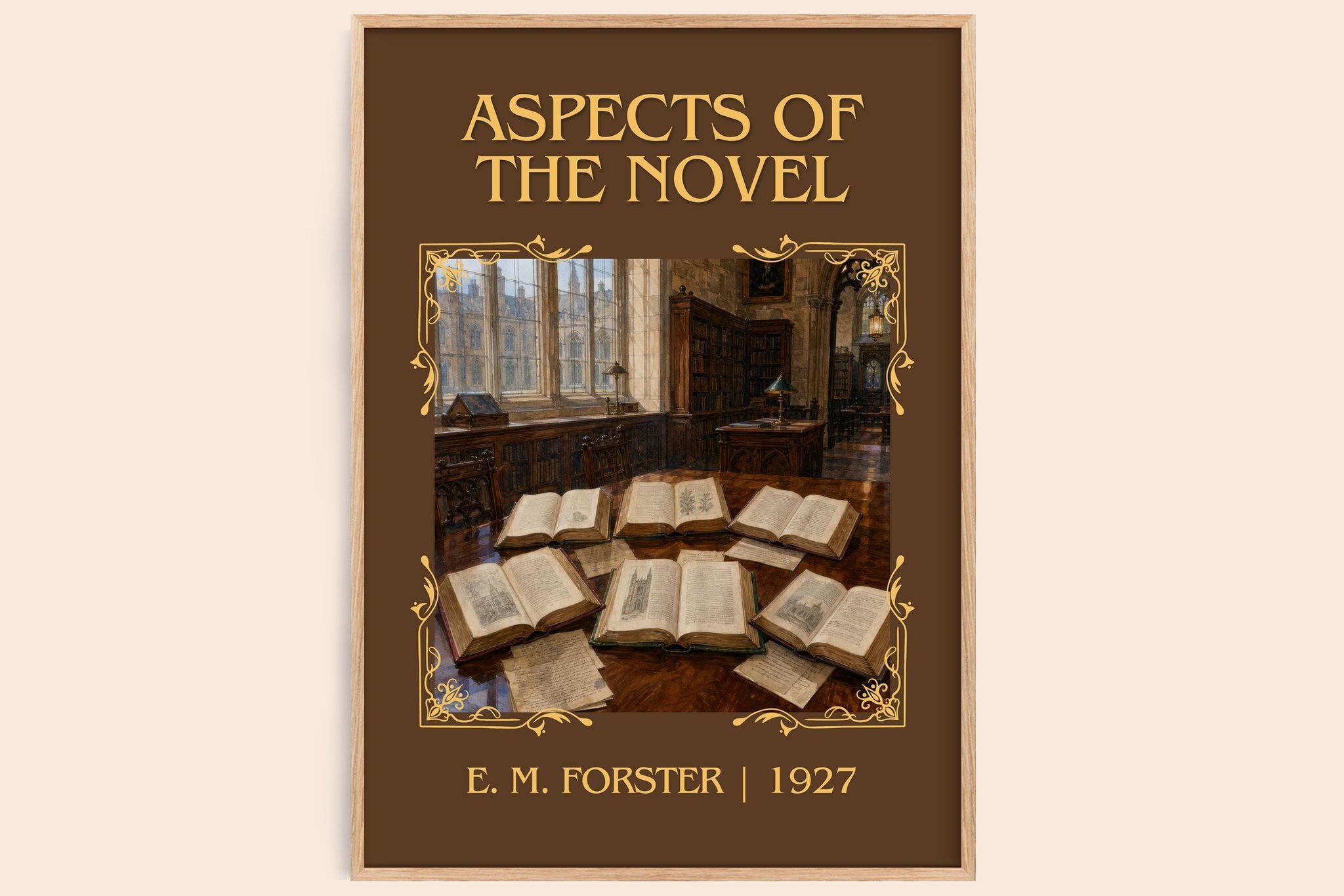 Aspects Of The Novel Classic Book Art Print by E. M. Forster