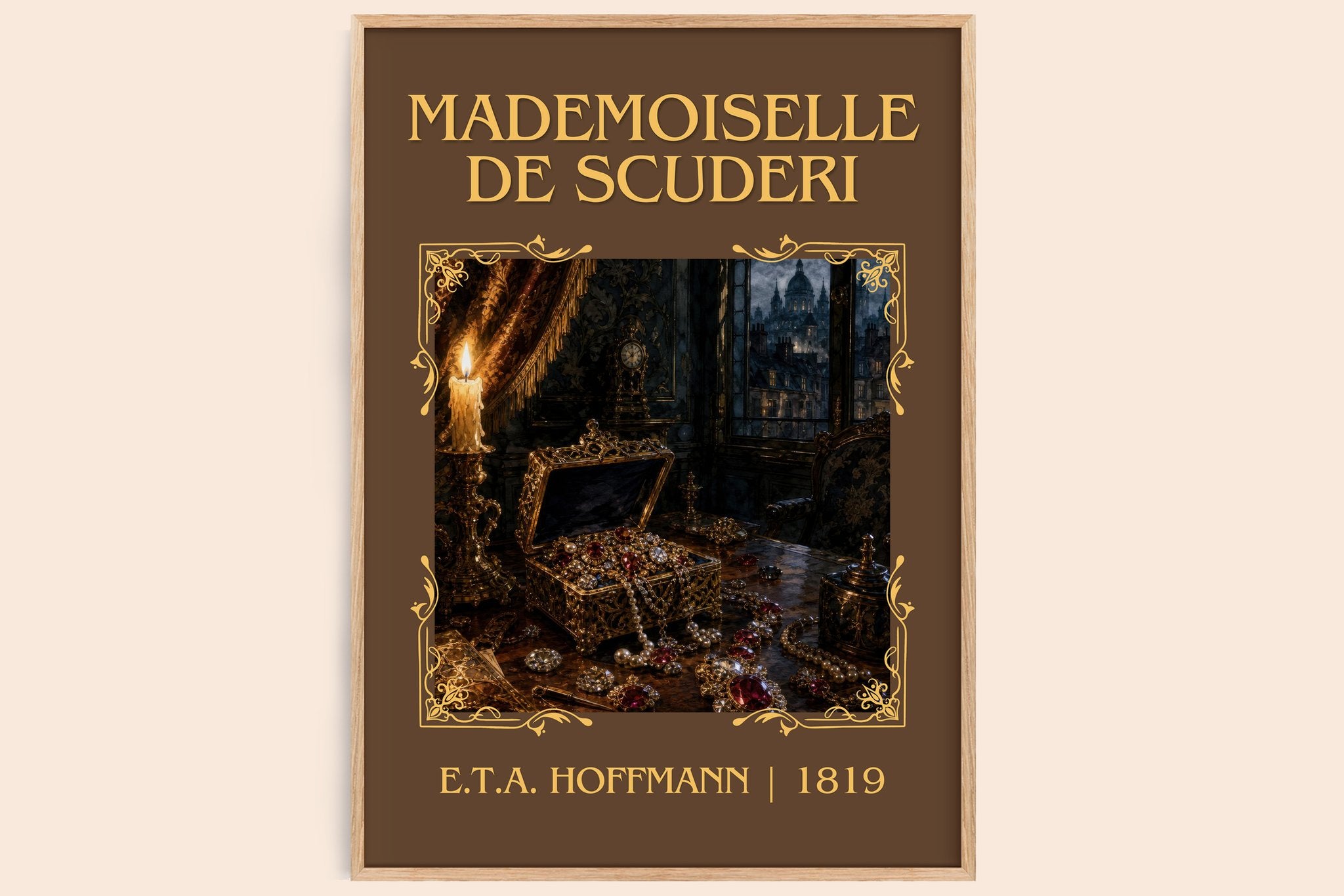 Mademoiselle De Scudéri Classic Book Art Print by E.T.A. Hoffmann