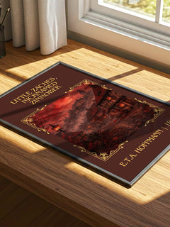 Little Zaches, Nicknamed Zinnober Classic Book Art Print – print on a sunlit desk