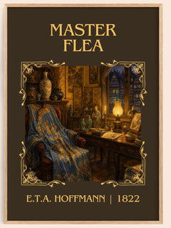 Master Flea Classic Book Art Print by E.T.A. Hoffmann – book poster