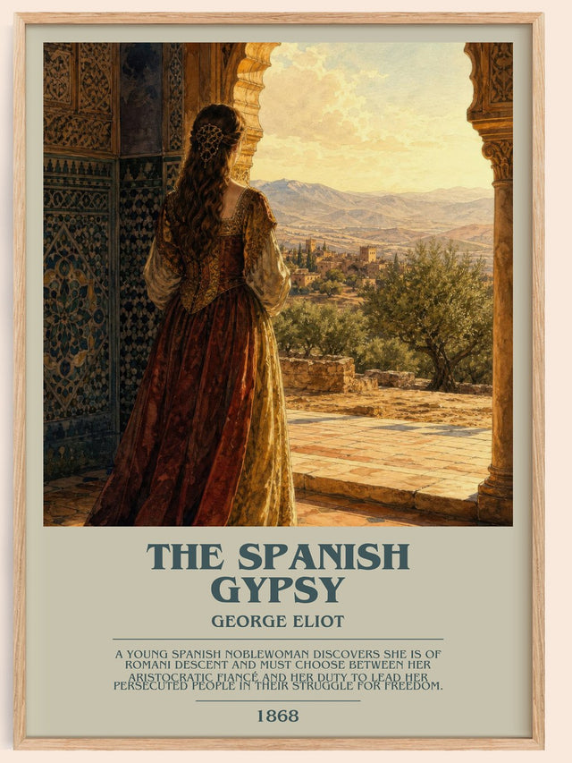 The Spanish Gypsy Bookish Wall Art by George Eliot