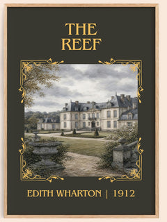 The Reef Classic Book Art Print by Edith Wharton – book poster