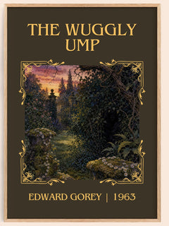 The Wuggly Ump Classic Book Art Print by Edward Gorey – book poster
