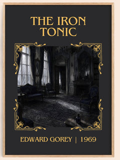 The Iron Tonic Classic Book Art Print by Edward Gorey – book poster